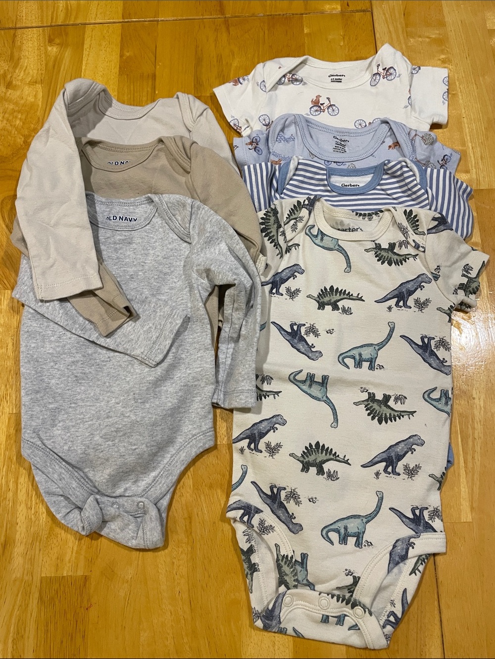 Baby Boys' 3-6 Onesie Bundle